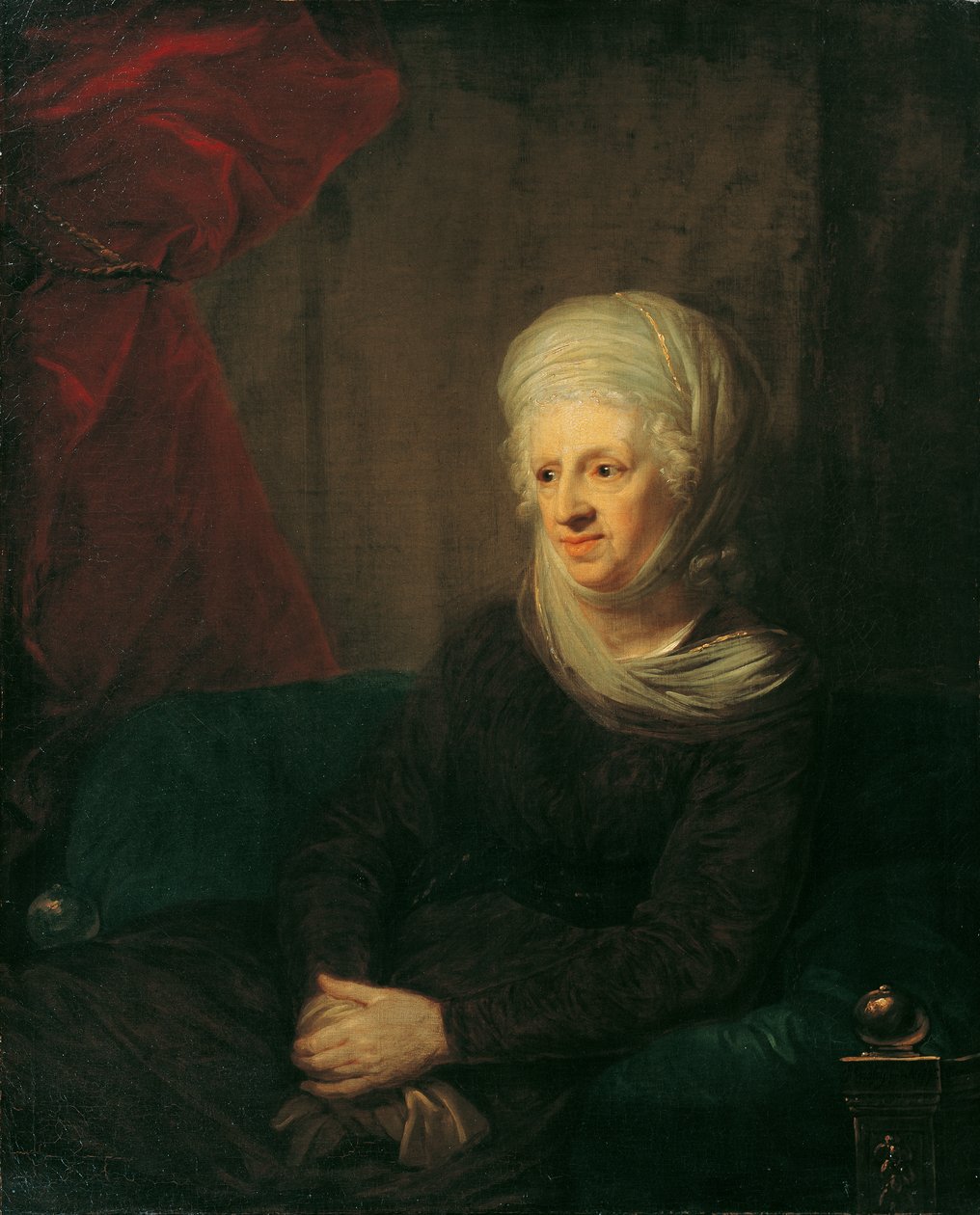 Une vieille dame (Frau von Weinbrenner) - Josef Mathias Grassi