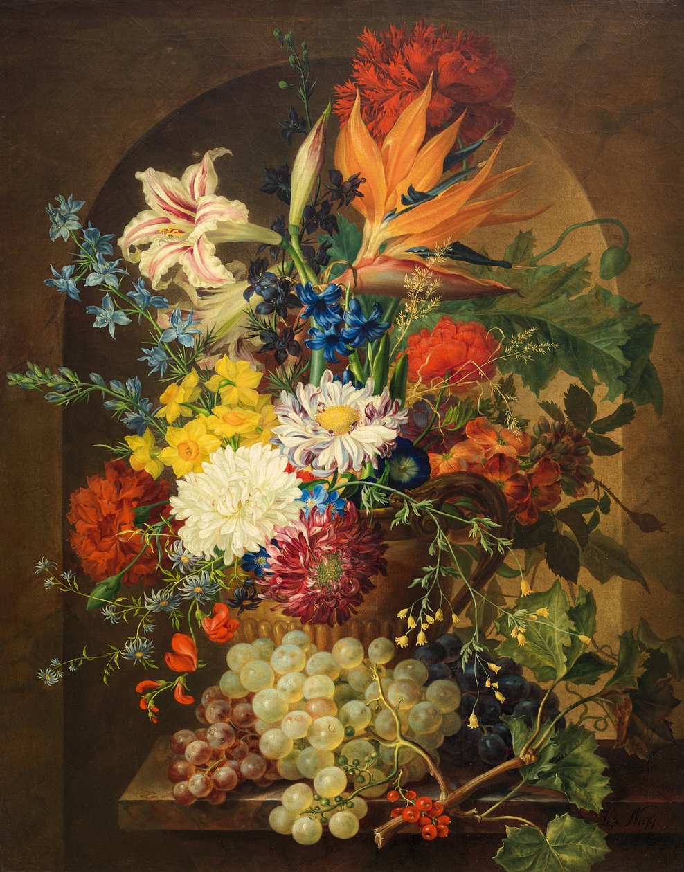 Bouquet de fleurs - Josef Nigg