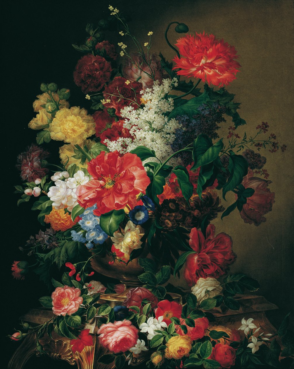 Bouquet de fleurs - Josef Nigg
