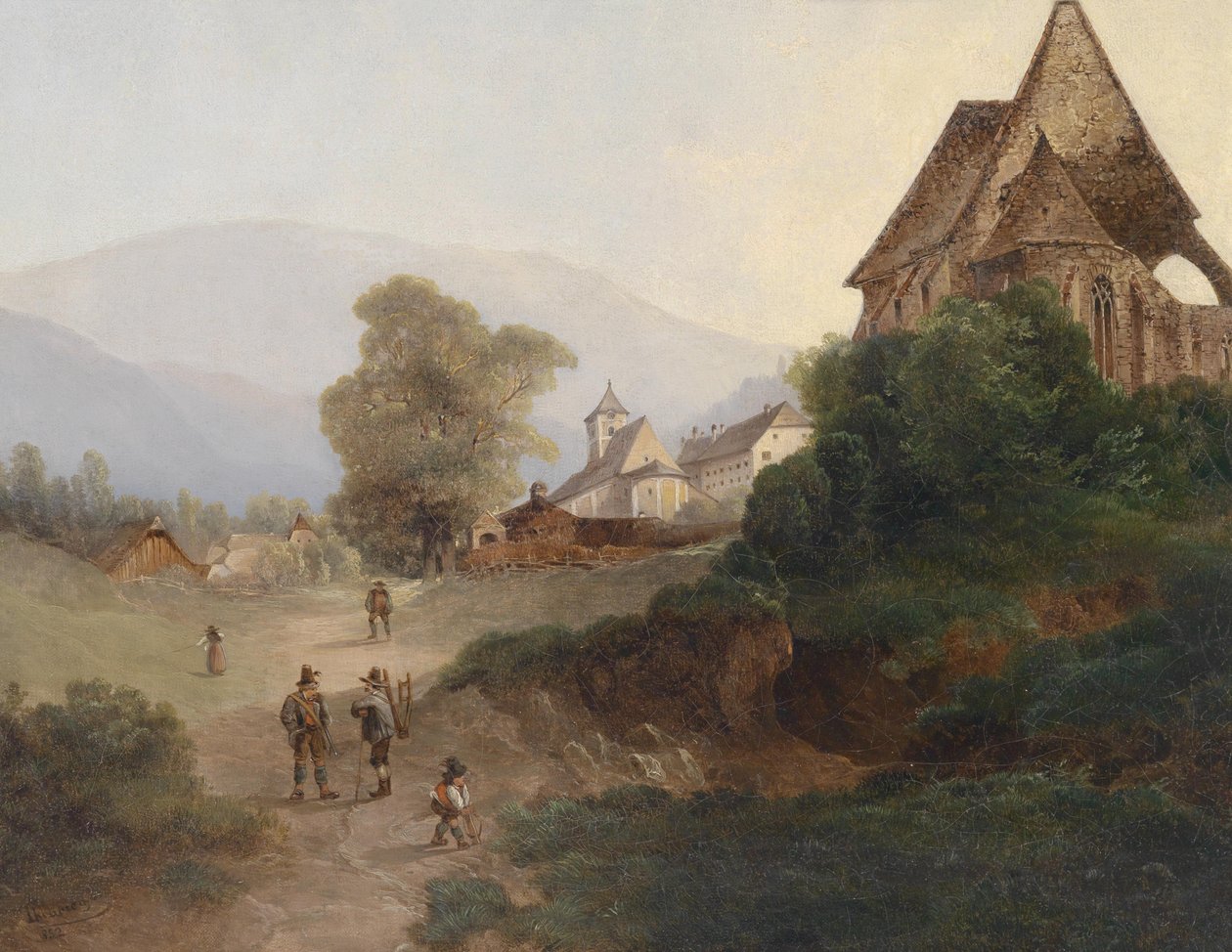 À la campagne - Josef Theurich