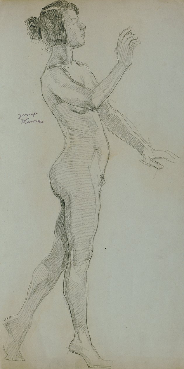 Étude de nu - Josef Wawra