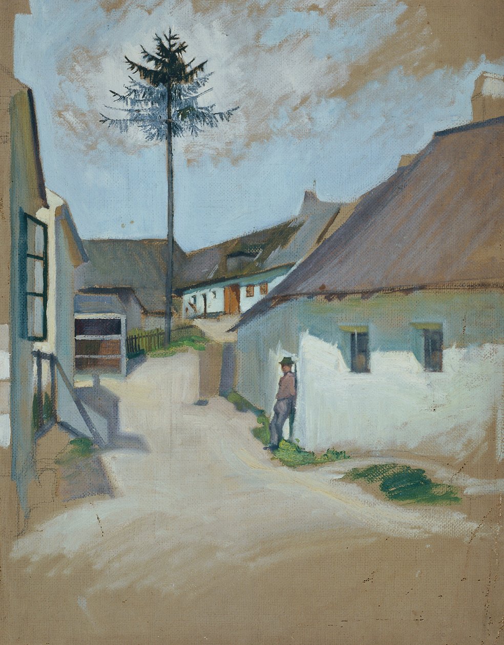 Rue de village - Josef Wawra