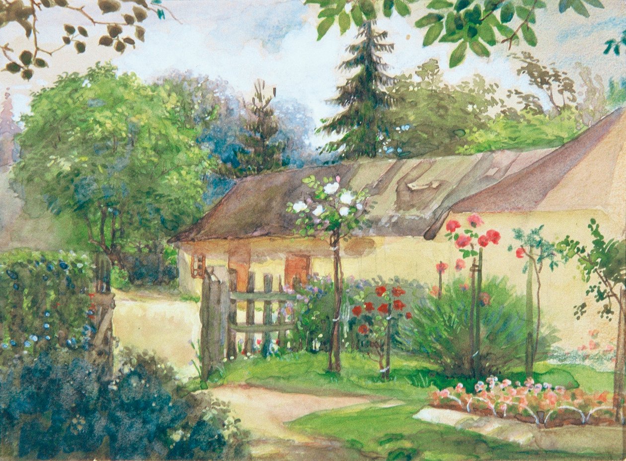 Vue de jardin - Josef Wawra