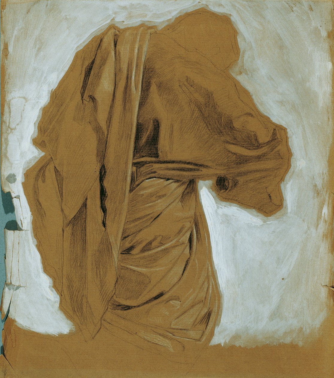 Homme agenouillé - Josef Wawra
