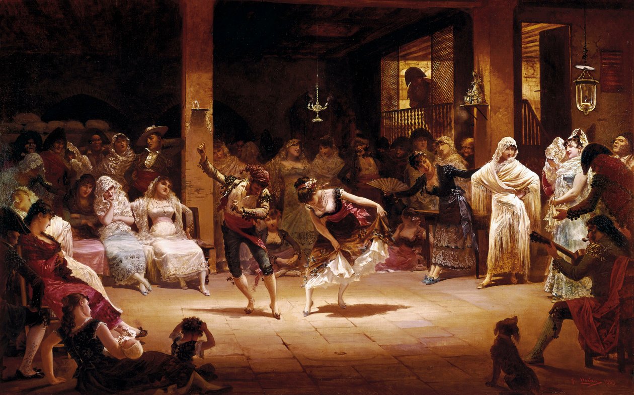 La Danse de la Lampe à Huile - Josep Llovera Bofill