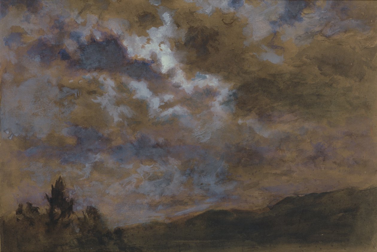 Un ciel assombri - Joseph Severn