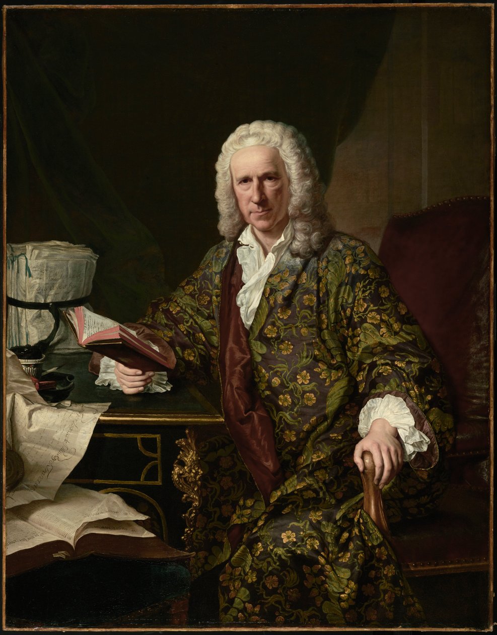 Portrait de Marc de Villiers - Joseph Aved