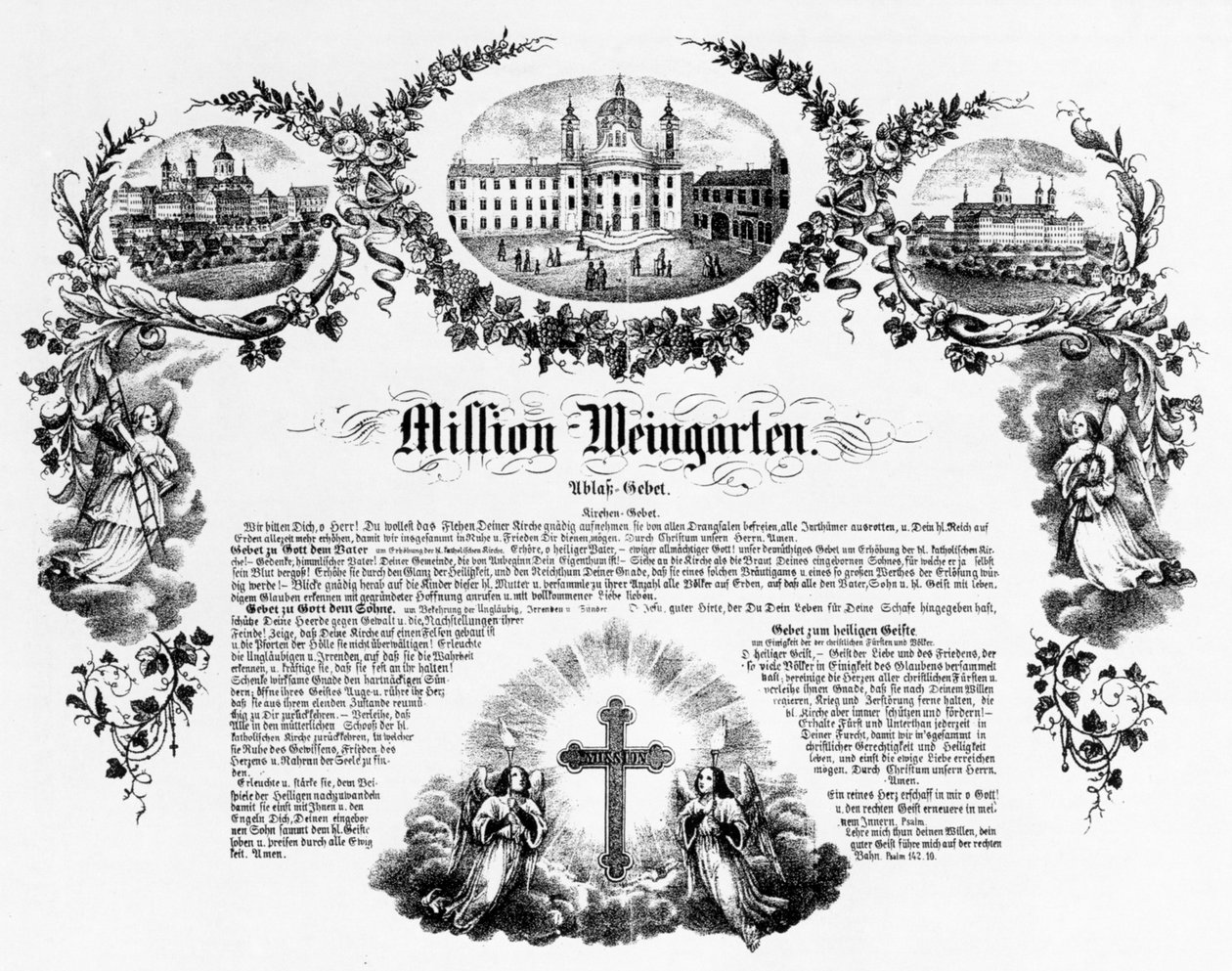Mission Weingarten, prière d
