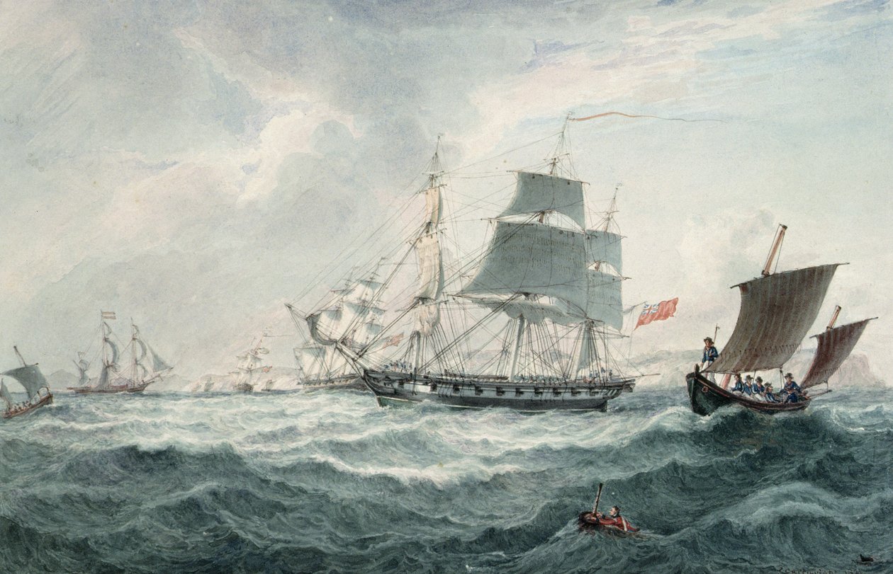 Dans la Manche - Joseph Cartwright