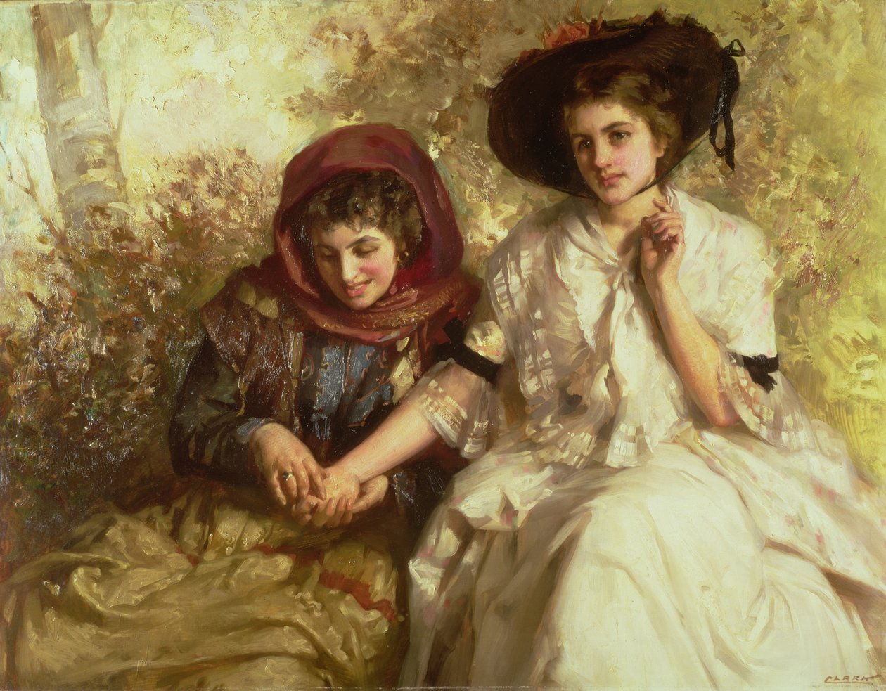 La Diseuse de bonne aventure - Joseph Clark