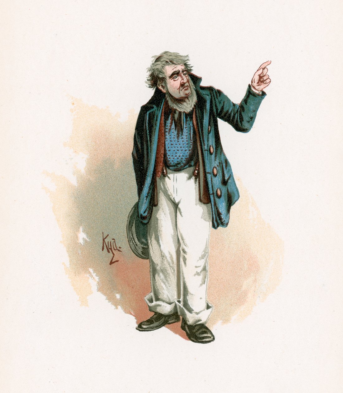 M. Peggotty, illustration de 