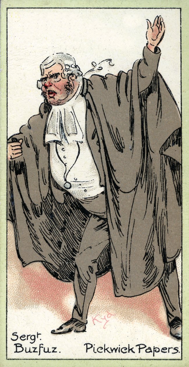 Sergeant Buzfuz, tiré de 