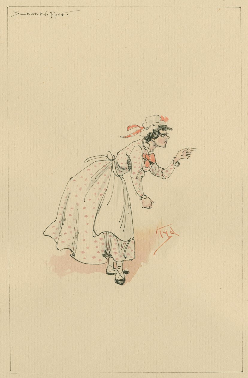 Susan Nipper, vers les années 1920 - Joseph Clayton Clarke