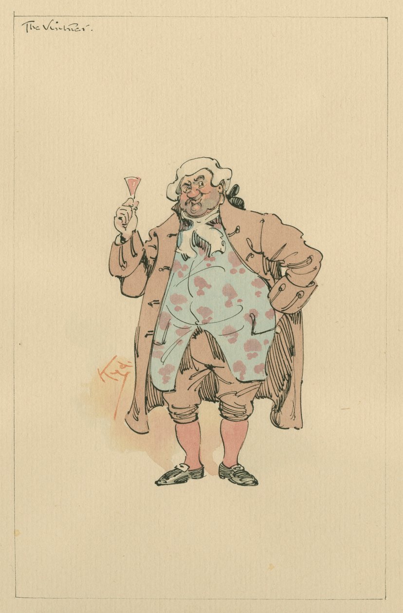 Le Vigneron, vers les années 1920 - Joseph Clayton Clarke