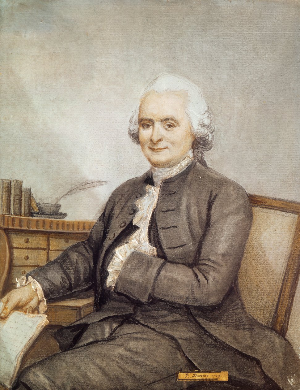 Portrait de Delille, 1769 - Joseph Ducreux