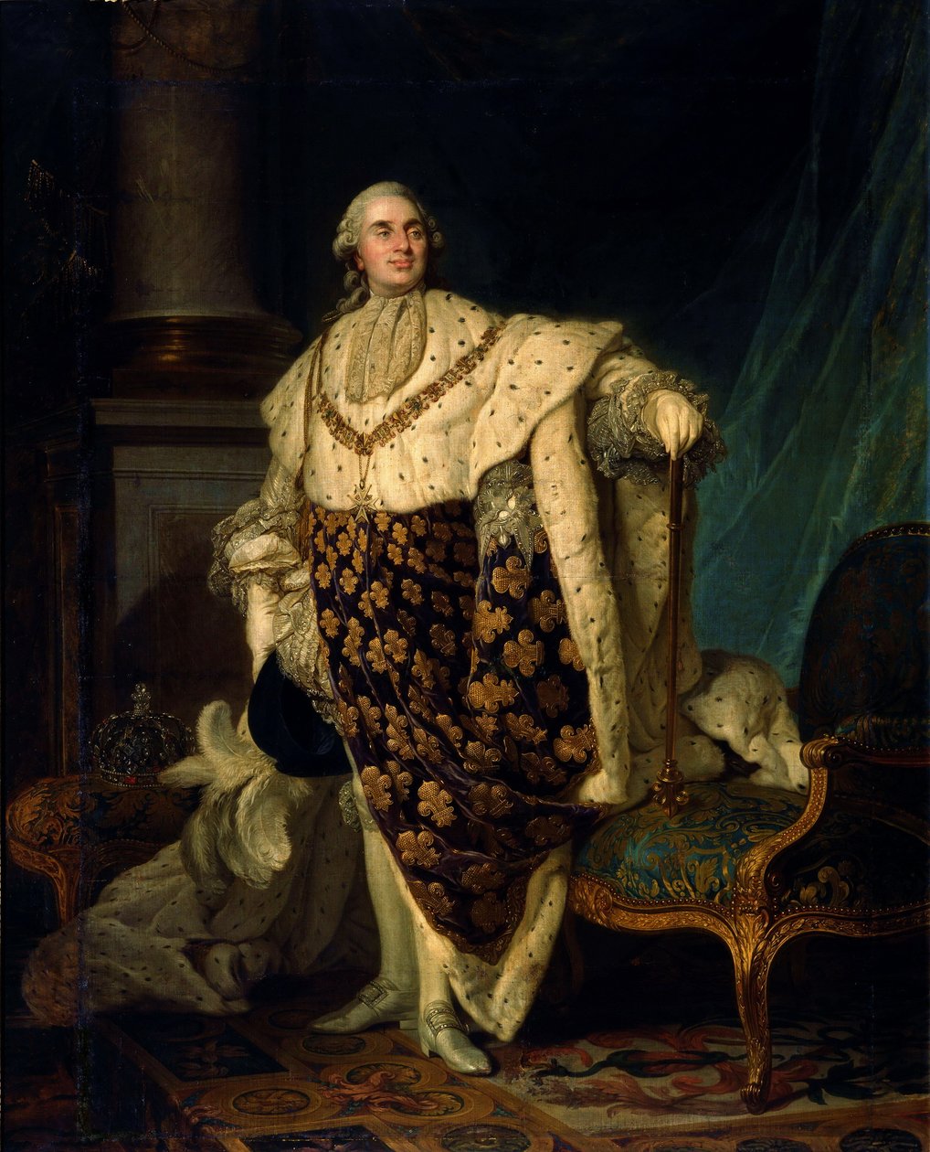Louis XVI en habit de sacre - Joseph Siffred Duplessis