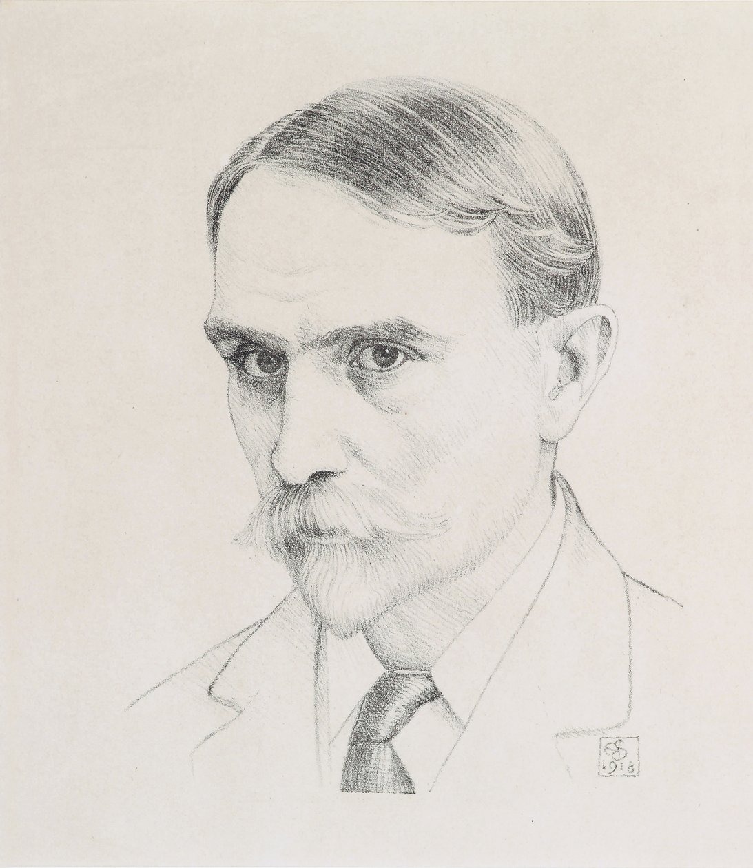 Autoportrait, 1918 - Joseph Edward Southall