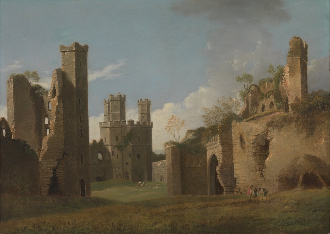 Château de Caernarvon - Joseph Farington