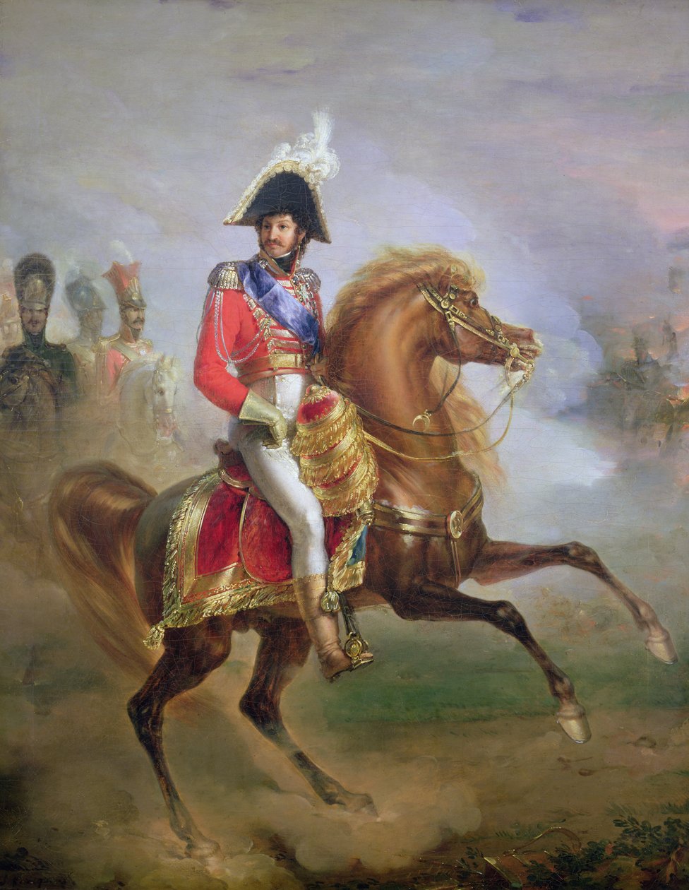 Joachim Murat (1767-1815) à cheval, 1814-15 - Joseph Franque