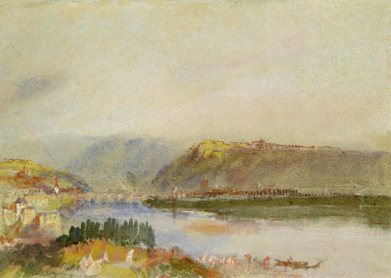 Givet du Nord, c.1839 - Joseph Mallord William Turner