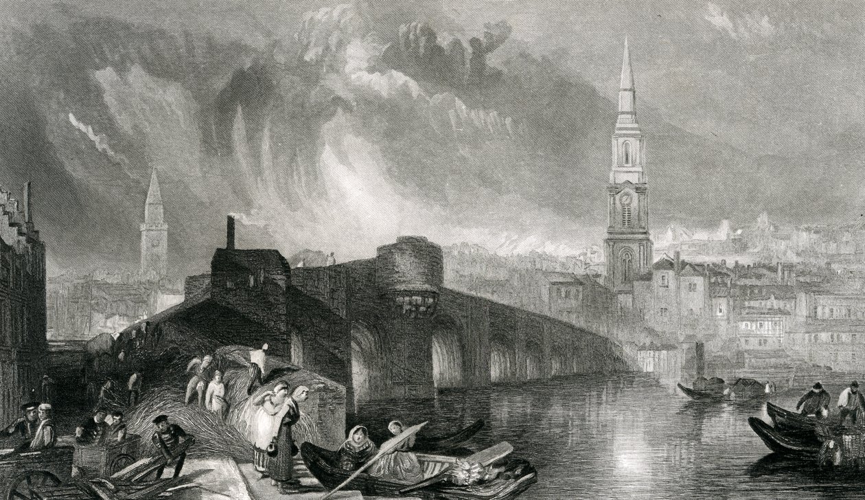 Inverness, gravé par W. Miller, 1836 - Joseph Mallord William Turner