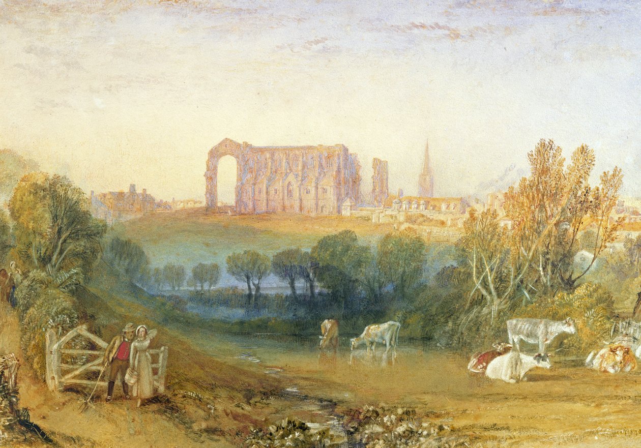 Abbaye de Malmesbury, 1826 - Joseph Mallord William Turner