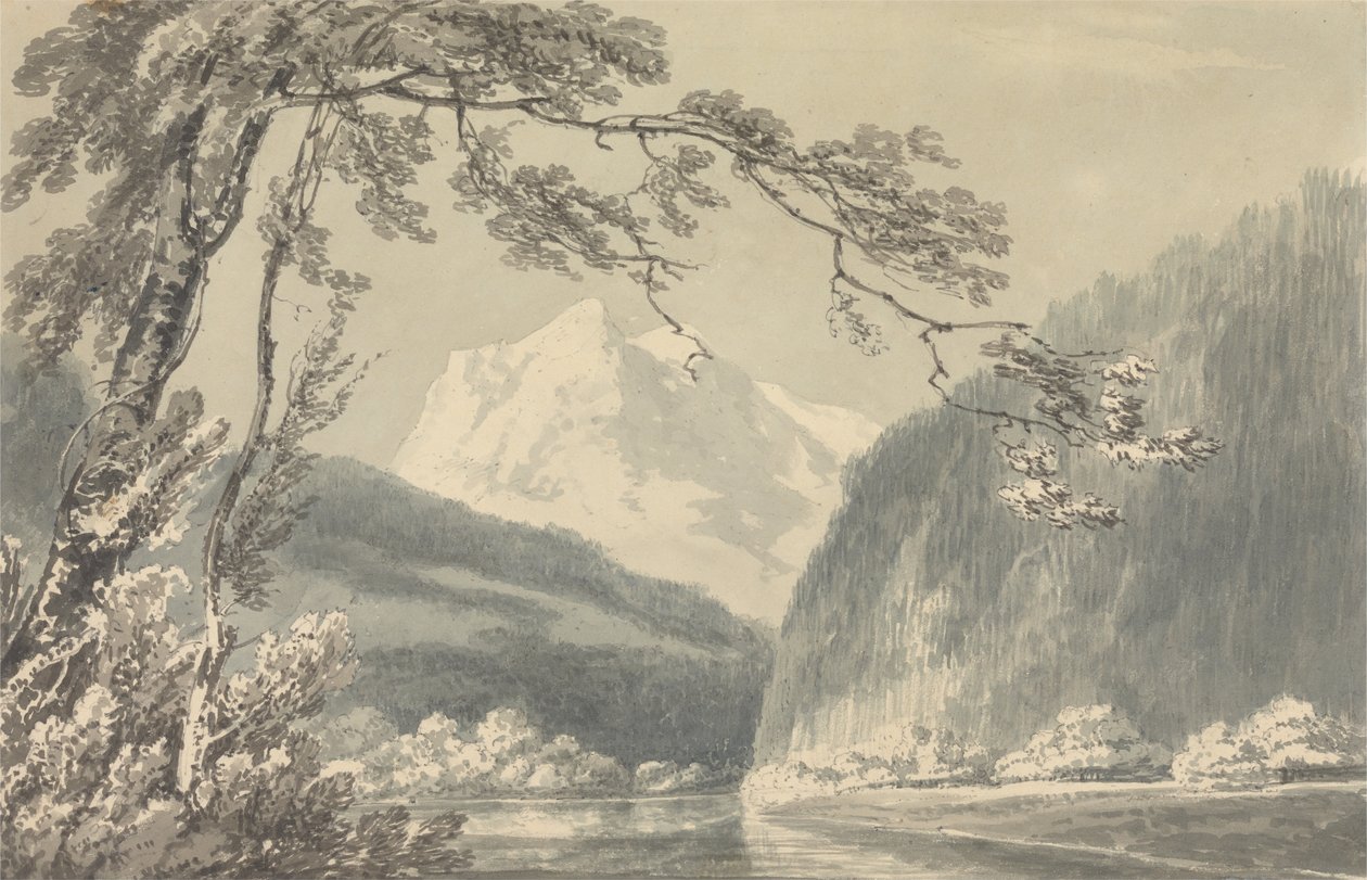 Près de Grindelwald - Joseph Mallord William Turner