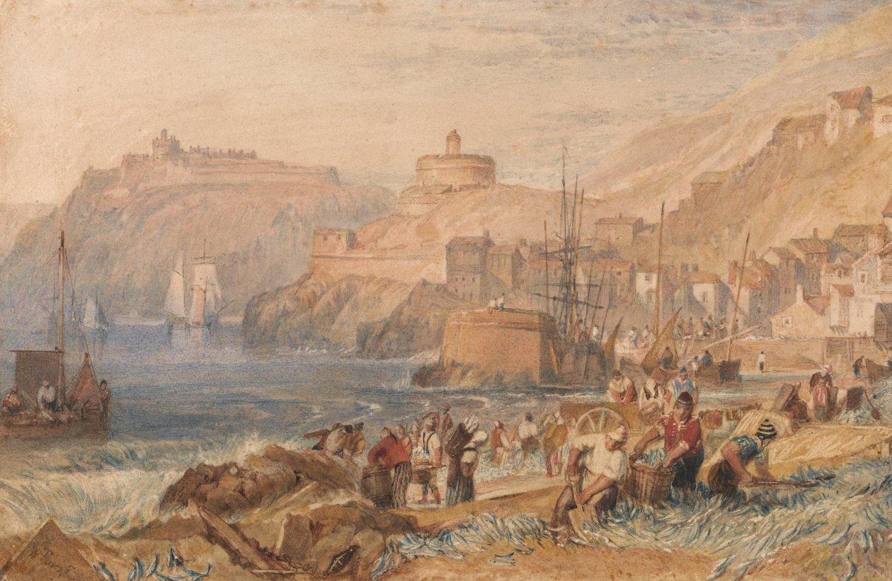 St. Mawes, Cornouailles - Joseph Mallord William Turner