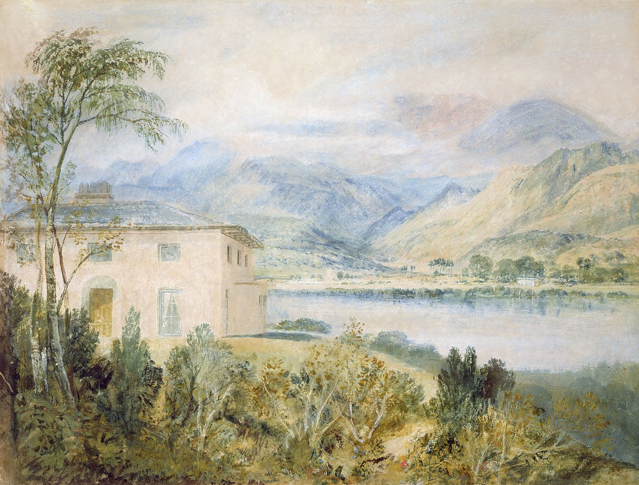Tent Lodge, près de Coniston Water, 1818 - Joseph Mallord William Turner