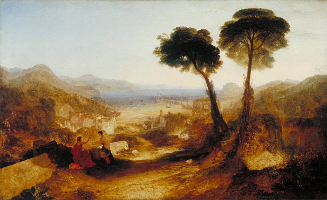 La baie de Baiae, avec Apollon et la Sibylle - Joseph Mallord William Turner