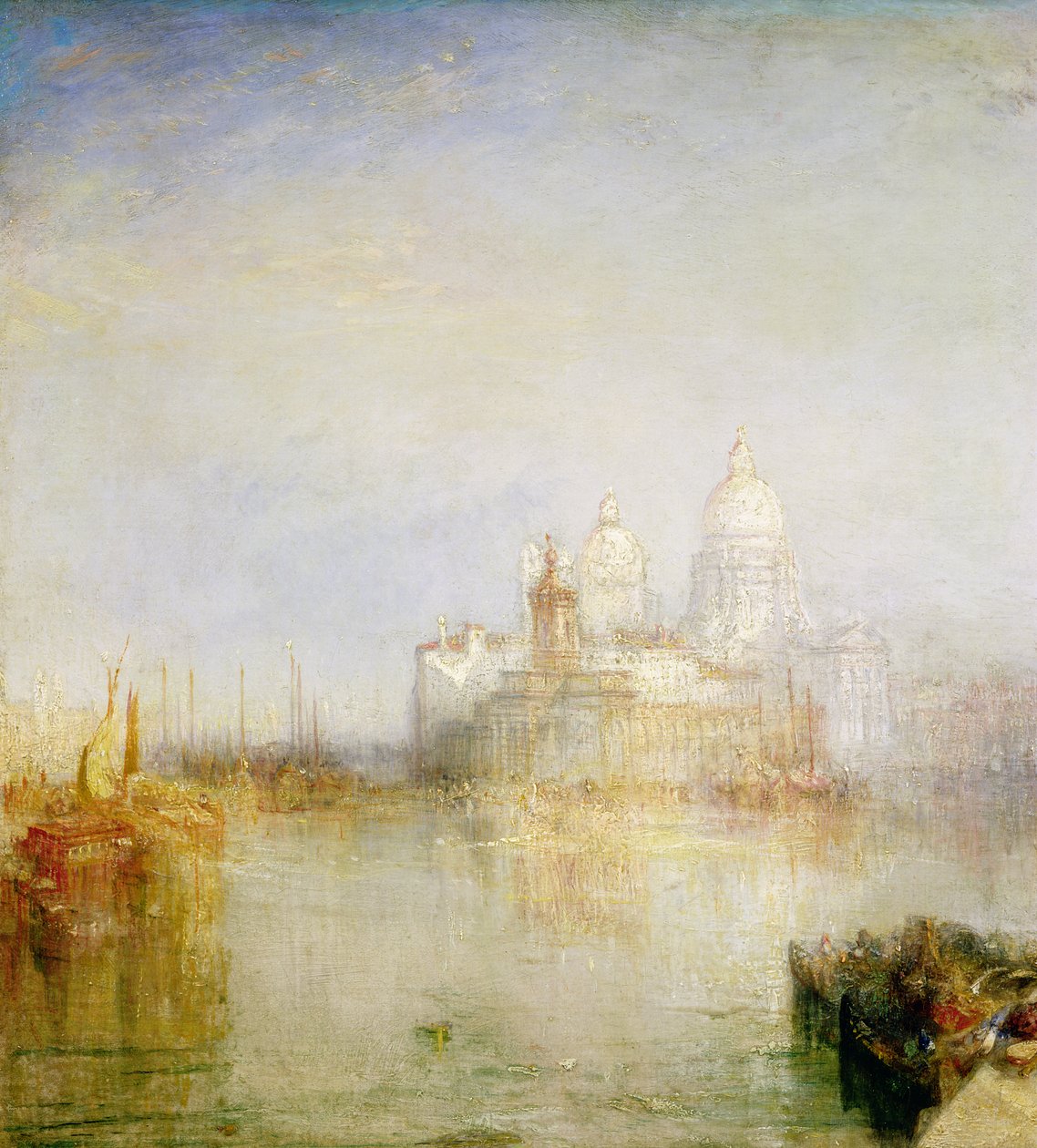 La Dogana et Santa Maria della Salute, Venise, 1843 (détail) - Joseph Mallord William Turner