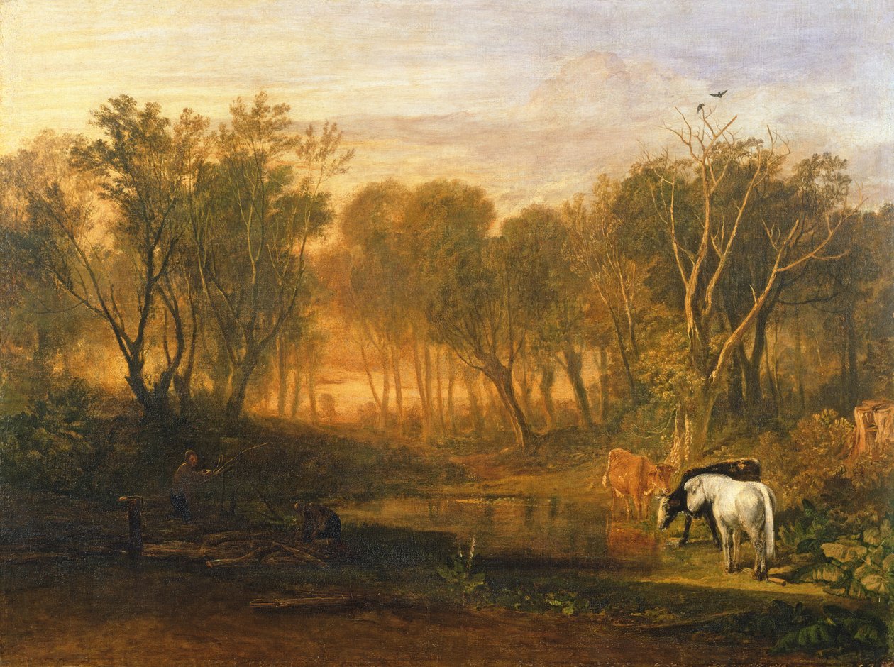 La Forêt de Bere, c.1808 - Joseph Mallord William Turner