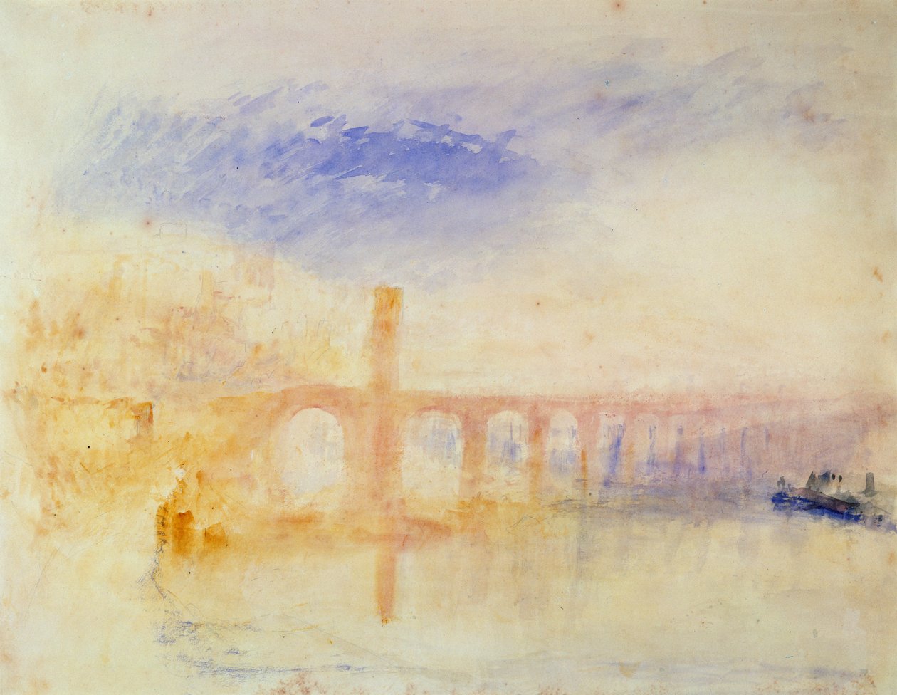 Le pont de la Moselle, Coblence, vers 1842 - Joseph Mallord William Turner