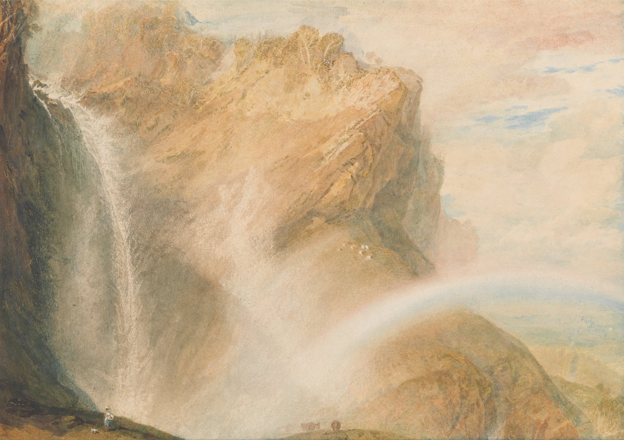 Chute supérieure du Reichenbach - Arc-en-ciel - Joseph Mallord William Turner