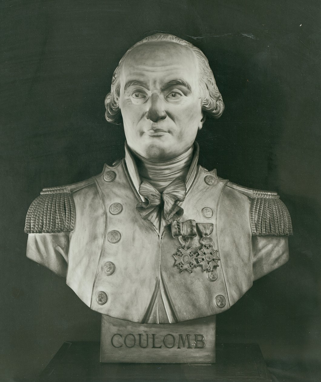 Buste de Charles de Coulomb (1736-1806) - Joseph Marius Ramus
