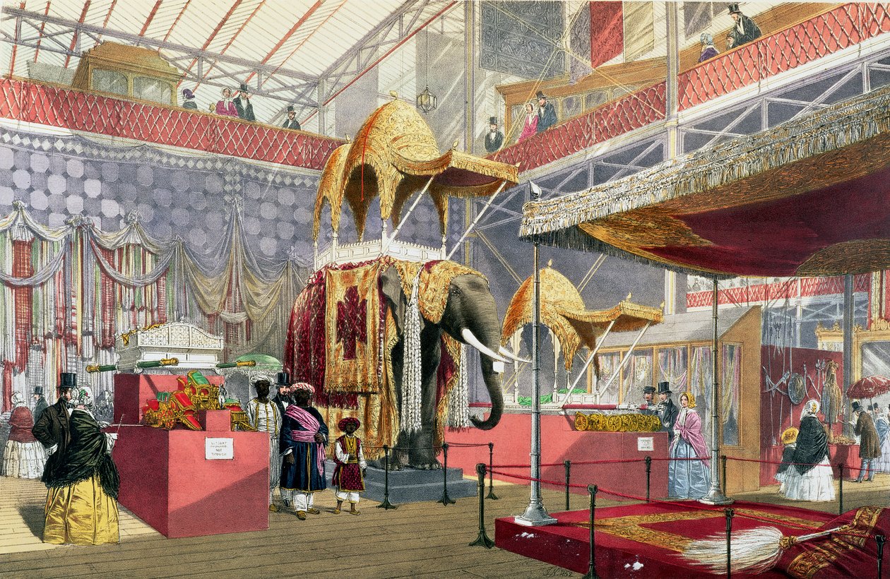 Grande Exposition, 1851 : Inde no. 4 pour Dickinson Bros. - Joseph Nash