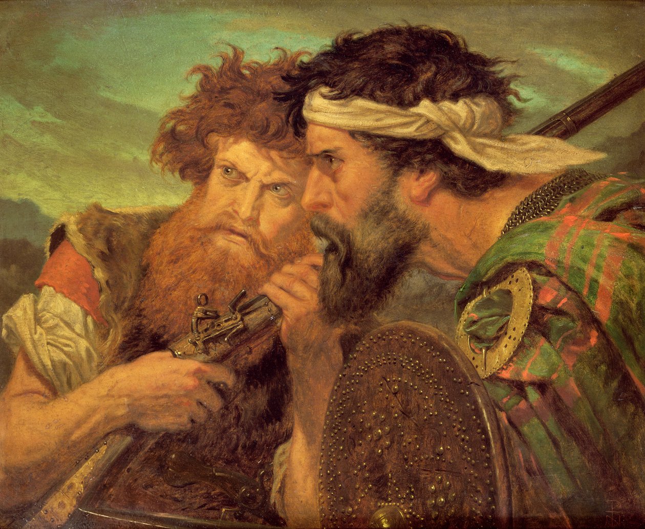 Au pied du mur - Joseph Noel Paton