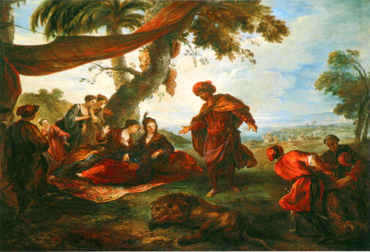 Offrande à la sultane - Joseph Parrocel