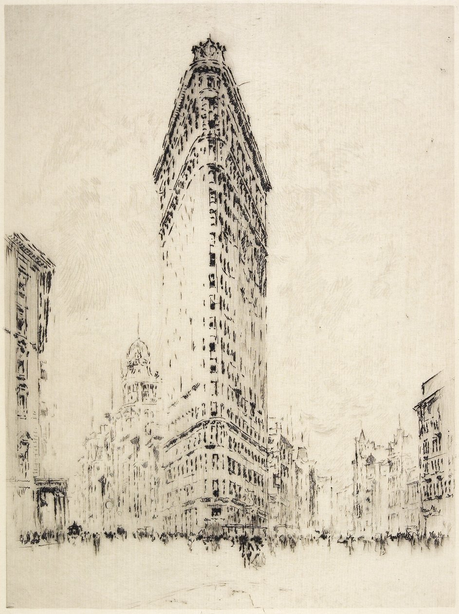 Flatiron Building, 1904 - Joseph Pennell