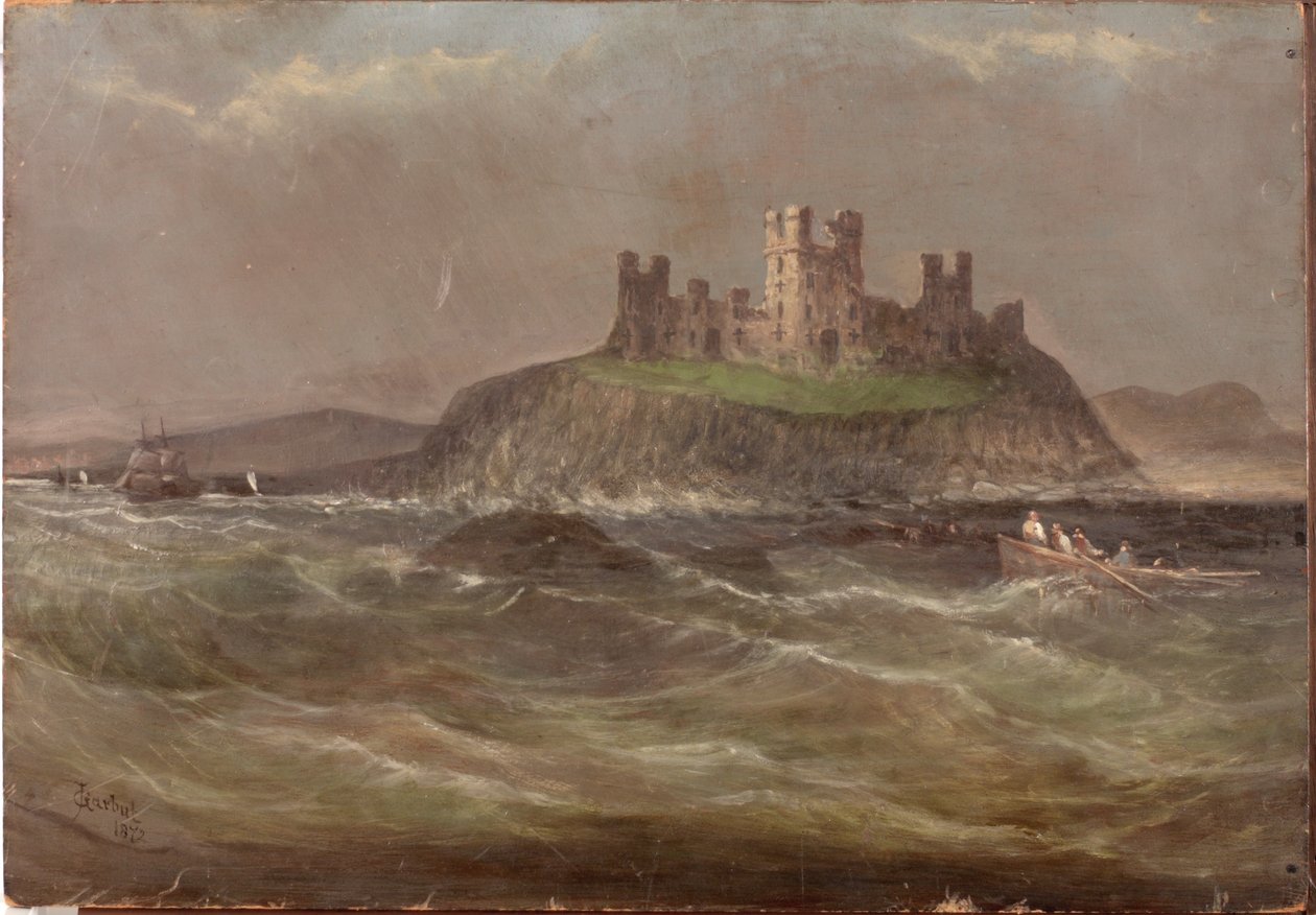 Scène côtière avec château - Joseph 
