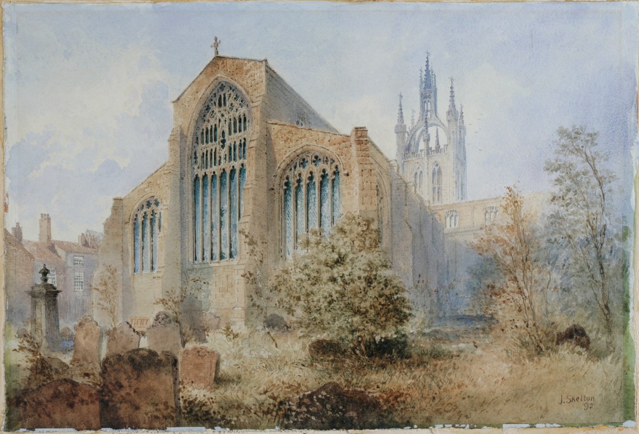 Cathédrale Saint-Nicolas, extrémité est - Joseph Ratcliffe Skelton