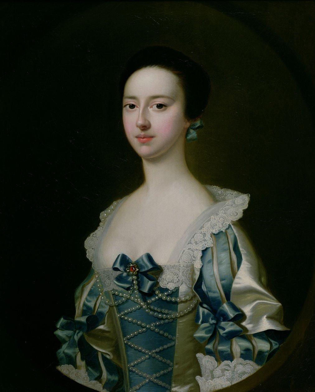 Anne Bateman, plus tard Mme John Gisbourne, 1755 - Joseph Wright of Derby