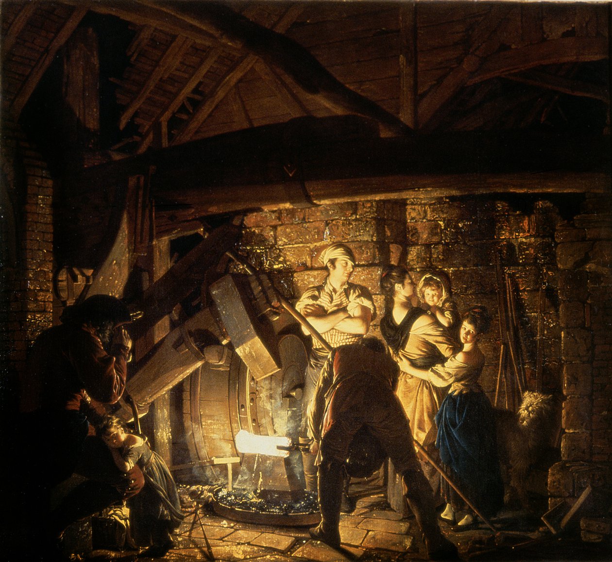 La forge, 1772 - Joseph Wright of Derby