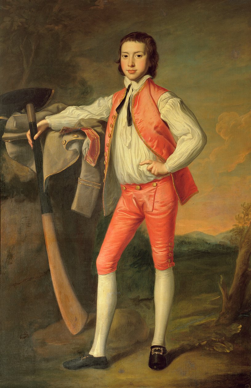 Sir William FitzHerbert enfant - Joseph Wright of Derby