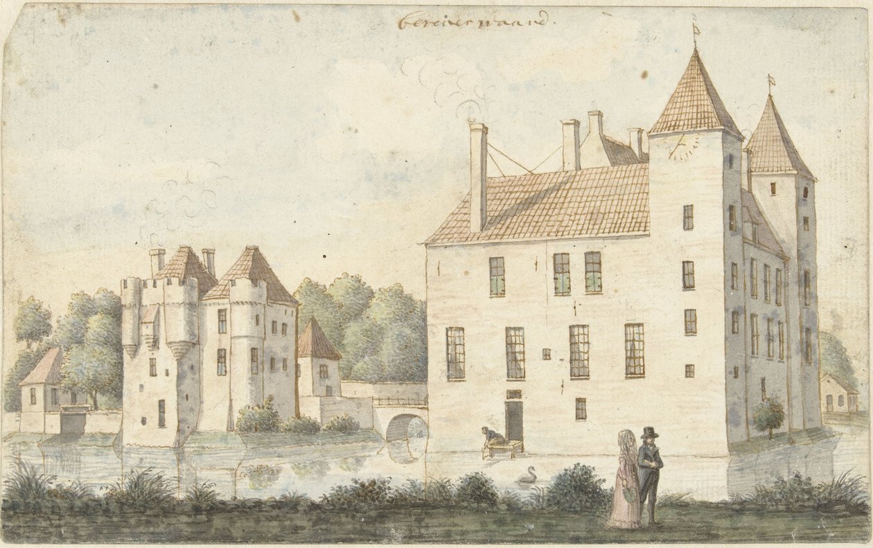 Château Beverweerd (Beveiver waard) - Joseph Adolf Schmetterling