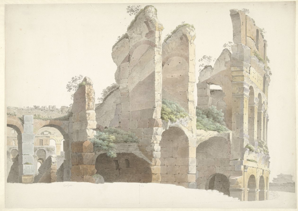 Le Colisée à Rome - Joseph August Knip