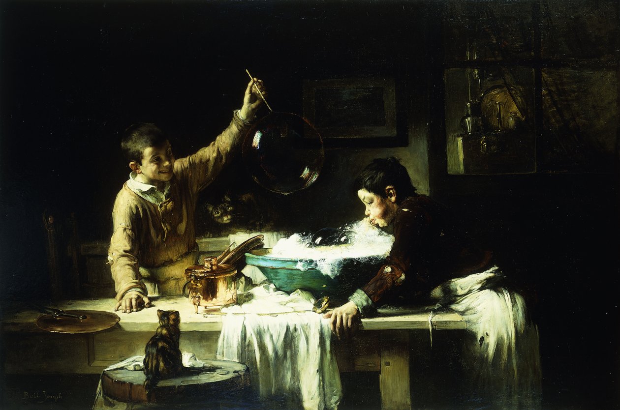 Les bulles de savon - Joseph Bail