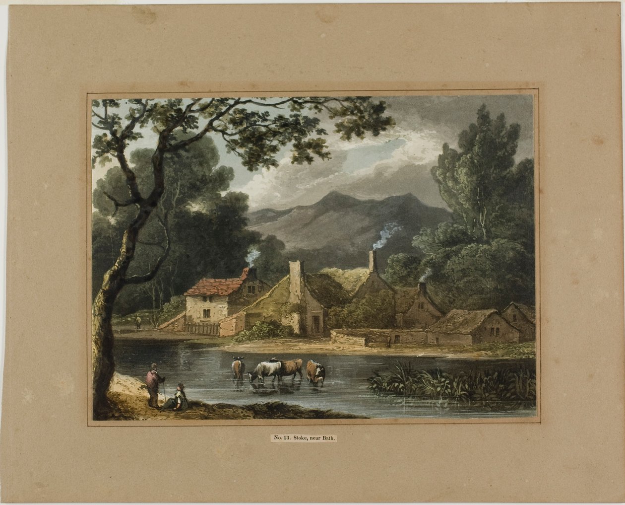 Stoke, près de Bath - Joseph Barker