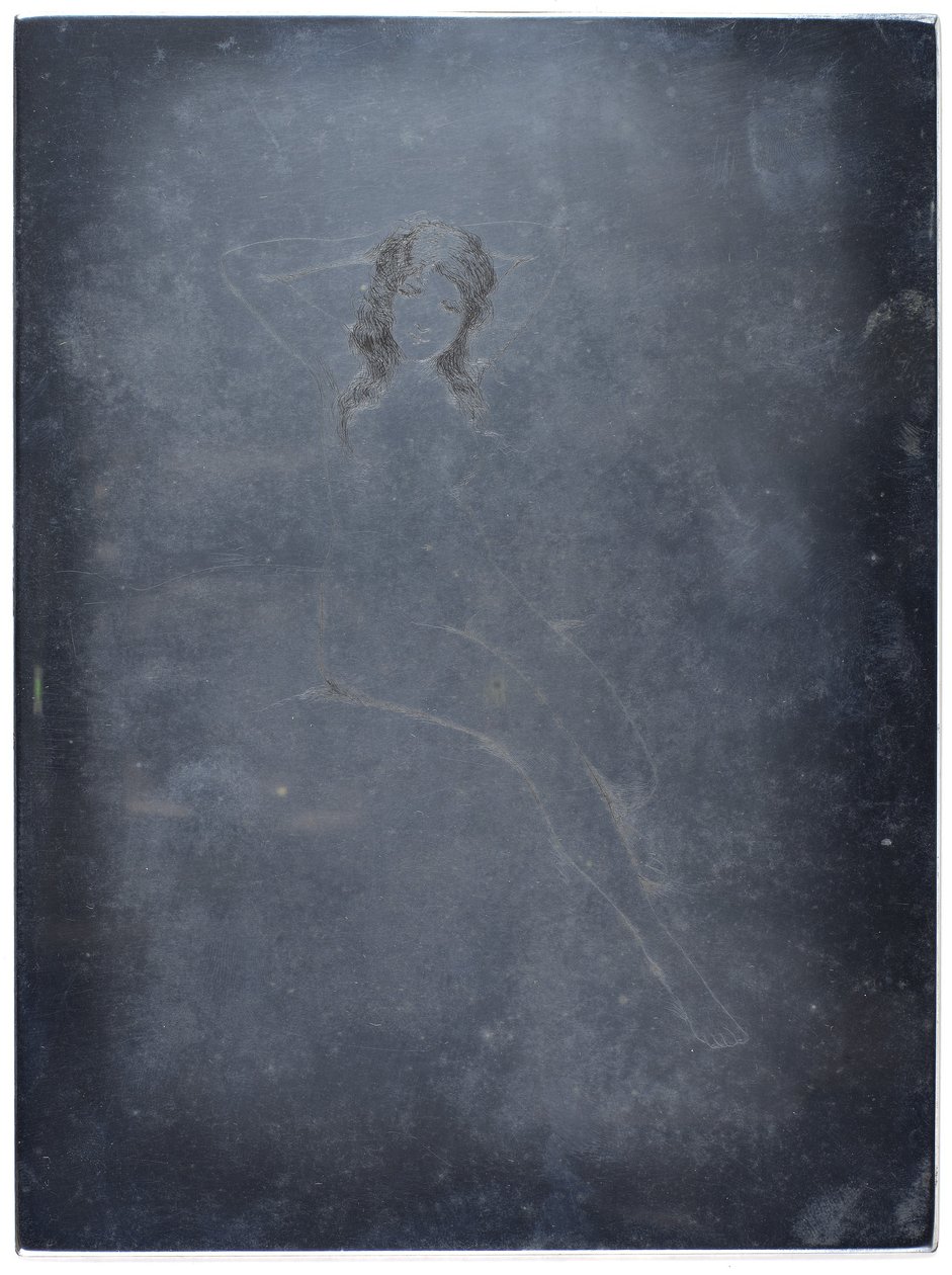 (Femme nue se coiffant) - Joseph C. Claghorn