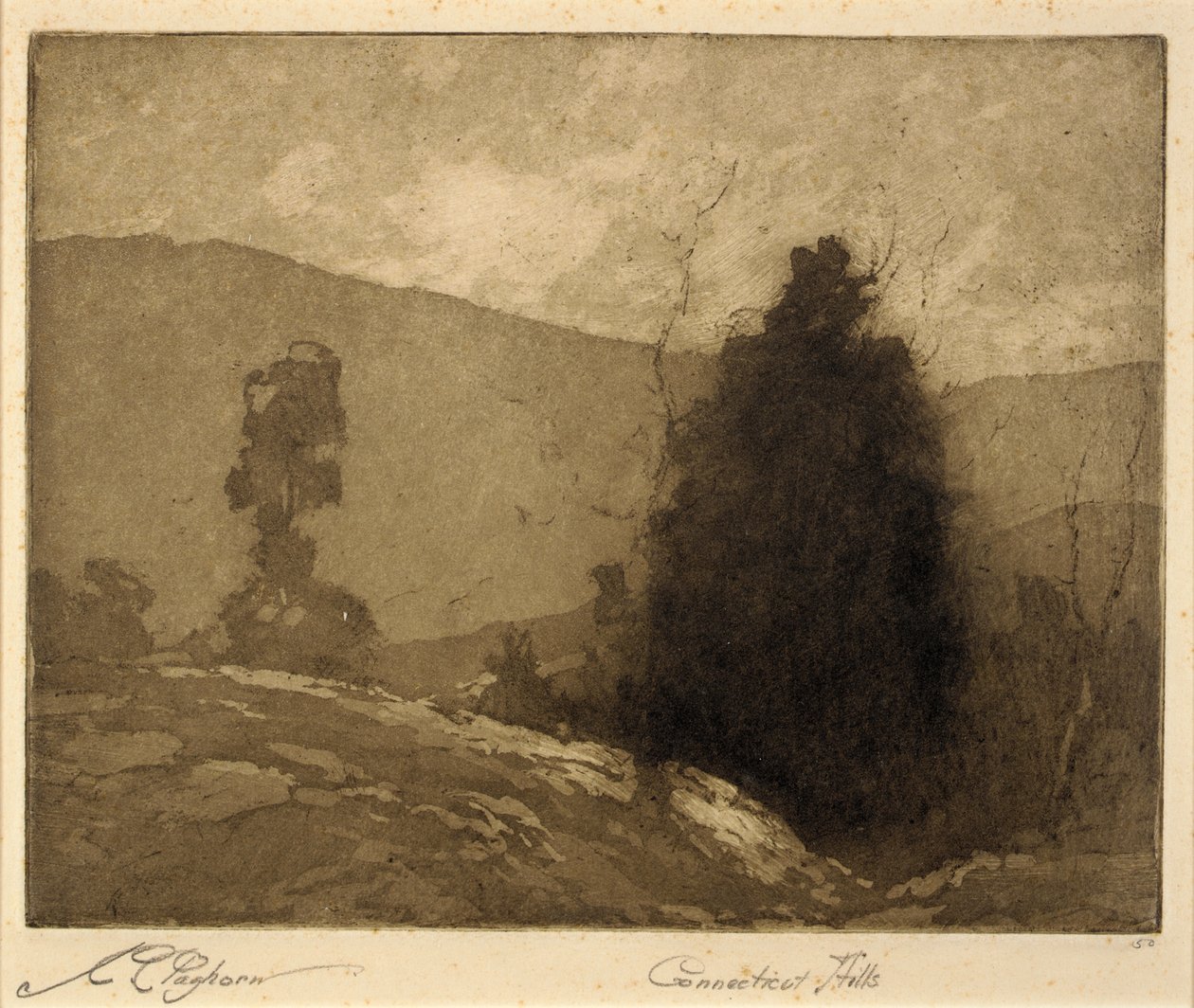 Collines du Connecticut - Joseph C. Claghorn